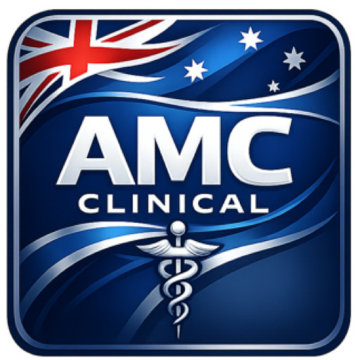 AMC Clinical exam badge
